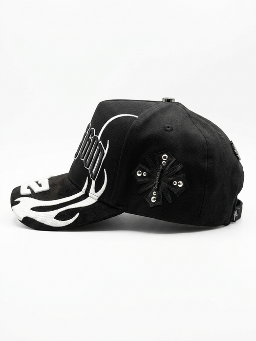 Gorra Báez x Shifu Son of God modelo 32 vista lateral derecha
