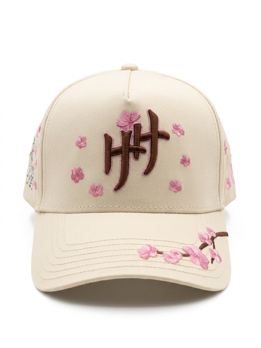 Gorra HH Sakura Koi Beige disponible para mayoreo